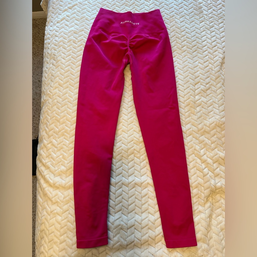 Alphalete Magenta Leggings - Picture 5 of 11